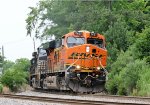 BNSF 7437 leads NS train 350 northbound